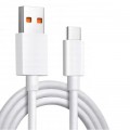 Dengos Дата кабель USB 2.0 AM to USB-C 1.0m 6A white Dengos (PLS-TC-6A-WHITE)