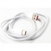 Dengos Дата кабель USB 2.0 AM to USB-C 1.0m 6A white Dengos (PLS-TC-6A-WHITE)