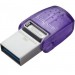Kingston USB флеш накопичувач Kingston 128GB DataTraveler microDuo 3C USB 3.2/Type C (DTDUO3CG3/128GB)