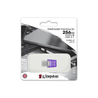 USB флеш накопичувач Kingston 256GB DataTraveler microDuo 3C USB 3.2/Type C (DTDUO3CG3/256GB)