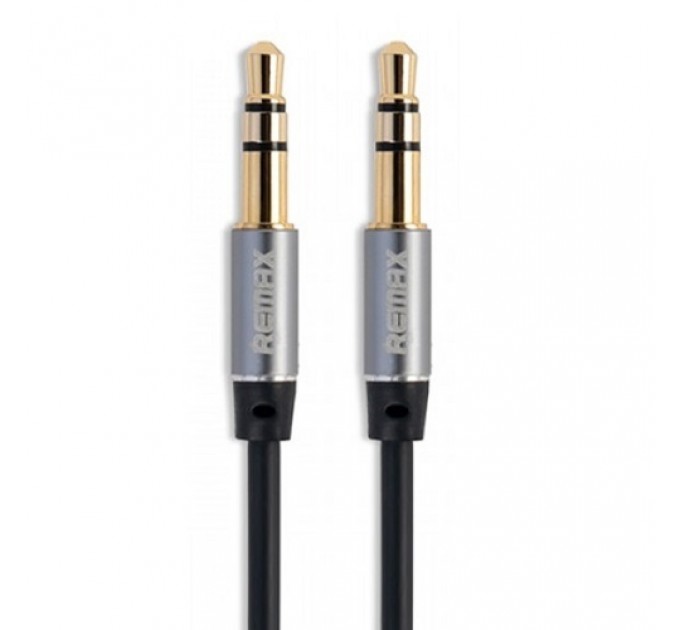 Remax Аудіо-кабель Remax RL-L200 3.5 мм - 3.5 мм (M/M), 2 м, Black (2000700000360)