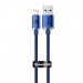 Baseus Кабель Baseus Crystal Shine USB-Lightning, 2.4A, 1.2м Blue (6932172602697)