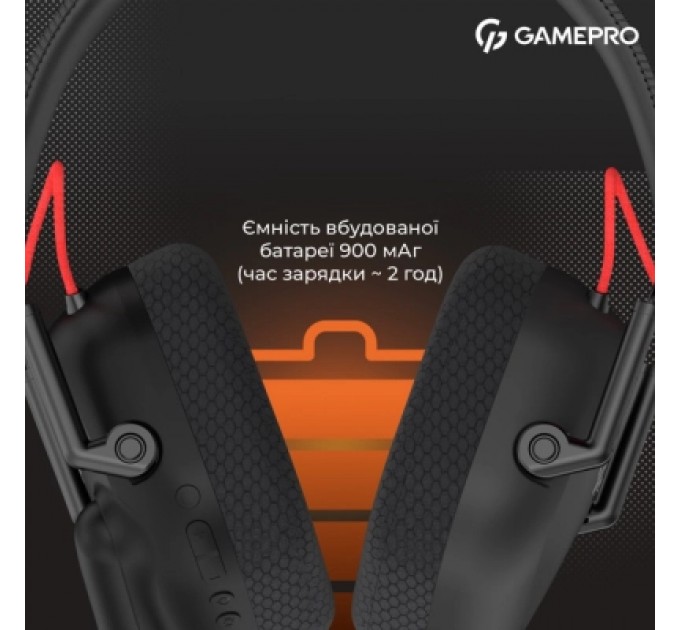GamePro Навушники GamePro Genesis Mercury Pro 3-Mode Black (HSW120B)