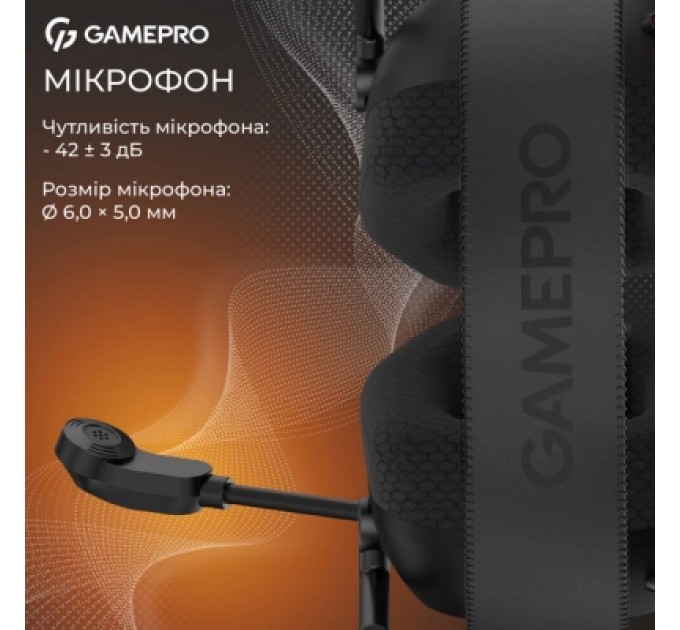 GamePro Навушники GamePro Genesis Mercury Pro 3-Mode Black (HSW120B)