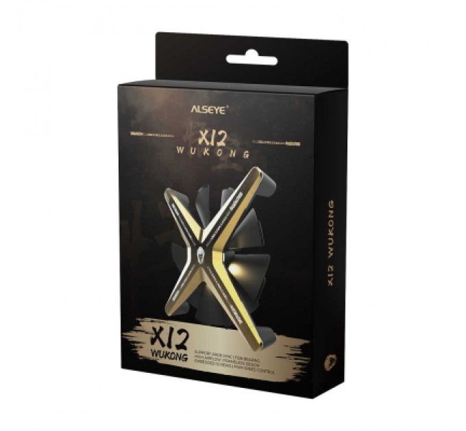 Alseye Кулер до корпусу Alseye X12 (Black WK Push) (AS.04.03.0032)