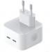 XO Зарядний пристрій XO L102 2xUSB-C PD35W White (L102.white)