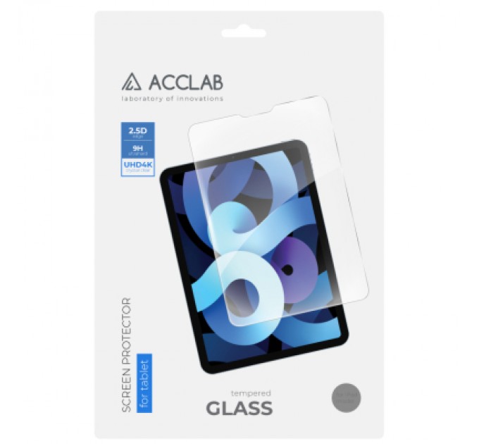 ACCLAB Скло захисне ACCLAB Full Glue Apple iPad Air 11 (2024) (1283126593703)