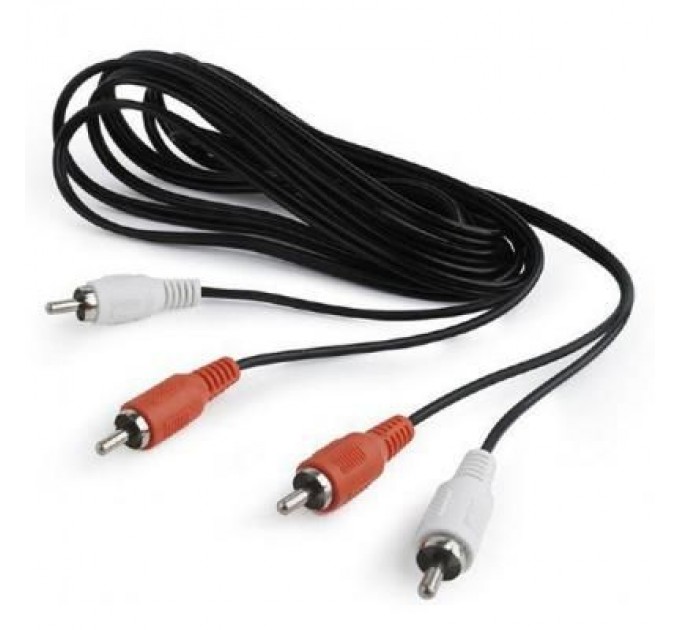 Cablexpert Кабель мультимедійний 2RCA to 2RCA 3.0m Cablexpert (CCA-2R2R-10)