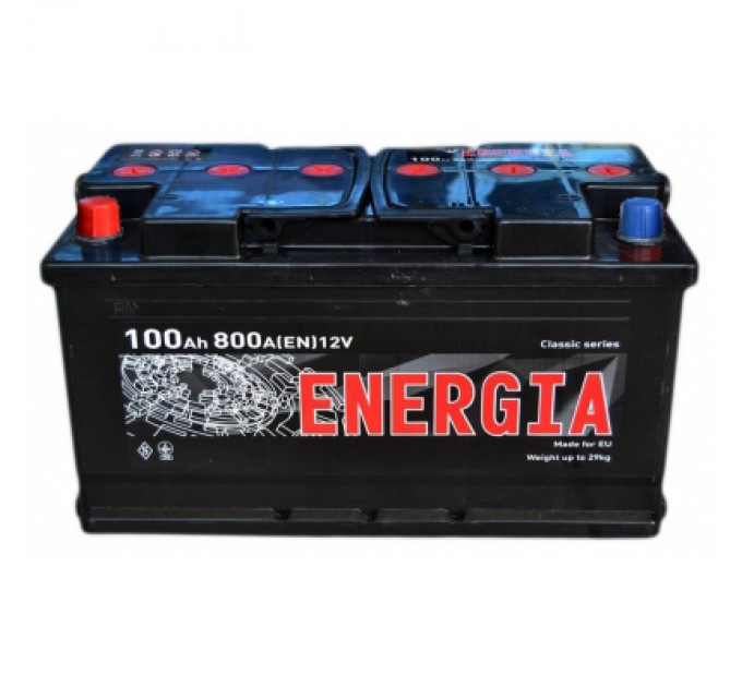 ENERGIA Акумулятор автомобільний ENERGIA 100Аh (000022393)