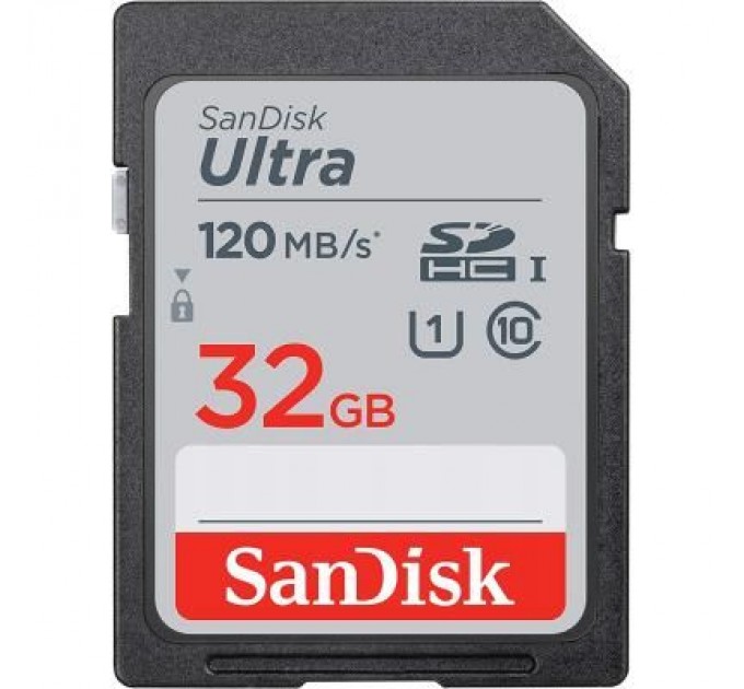 SanDisk Карта пам'яті SanDisk 32GB SDHC class 10 Ultra (SDSDUN4-032G-GN6IN)