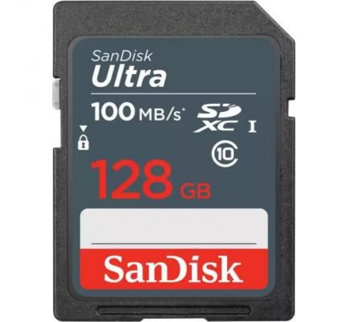 SanDisk Карта пам'яті SanDisk 128GB SDXC class 10 UHS-1 (SDSDUNR-128G-GN3IN)