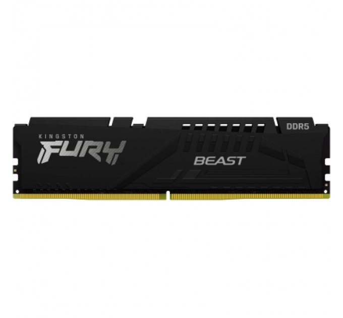Kingston Fury (ex.HyperX) Модуль пам'яті для комп'ютера DDR5 16GB (2x8GB) 5600 MHz Beast Black Kingston Fury (ex.HyperX) (KF556C40BBK2-16)
