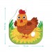 DoDo Пазл DoDo 4 в 1 Baby puzzle. Сільські тварини (300686)