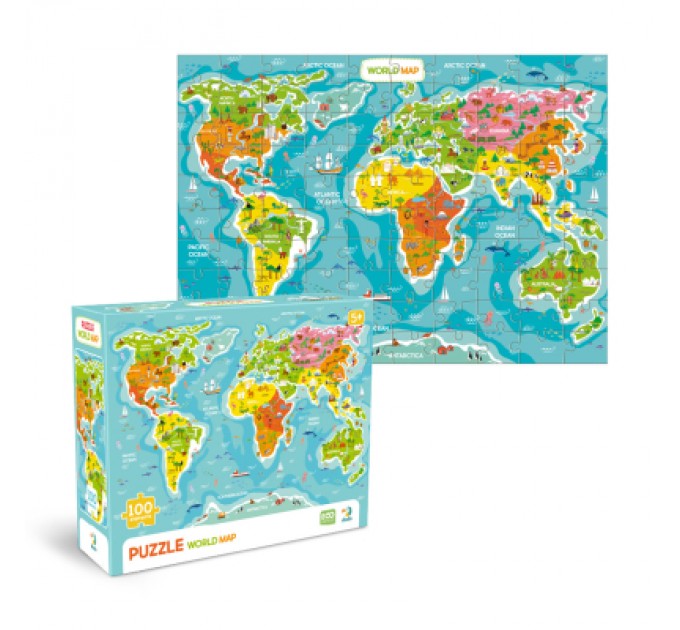 DoDo Пазл DoDo Мапа Світу (300704)