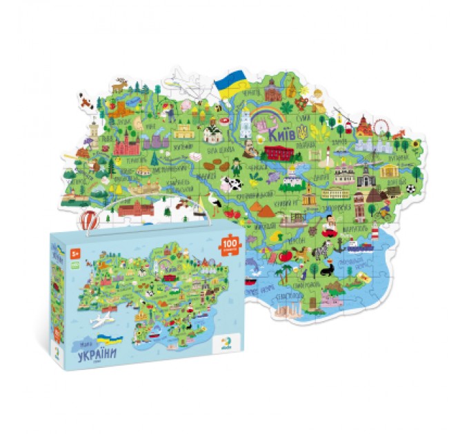 DoDo Пазл DoDo Мапа України (300267)