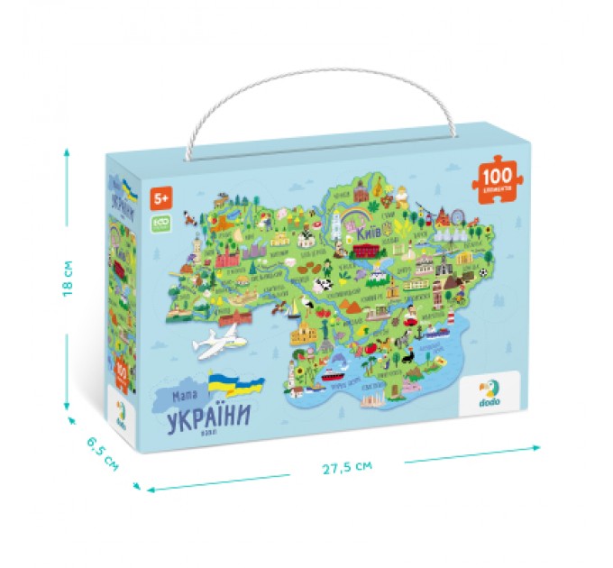 DoDo Пазл DoDo Мапа України (300267)