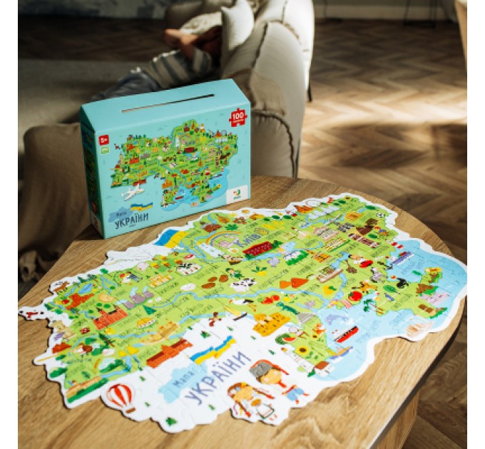 DoDo Пазл DoDo Мапа України (300267)