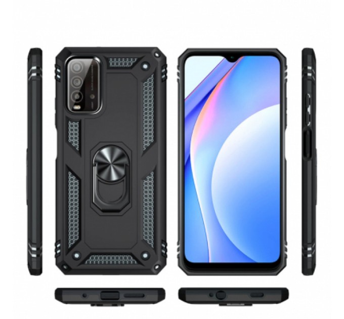 BeCover Чохол до мобільного телефона BeCover Military Xiaomi Redmi 9T / Poco M3 Black (706646)