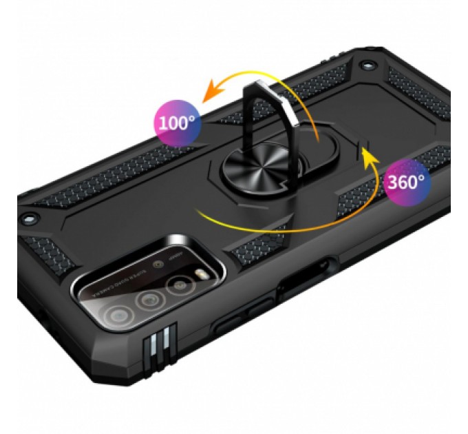 BeCover Чохол до мобільного телефона BeCover Military Xiaomi Redmi 9T / Poco M3 Black (706646)