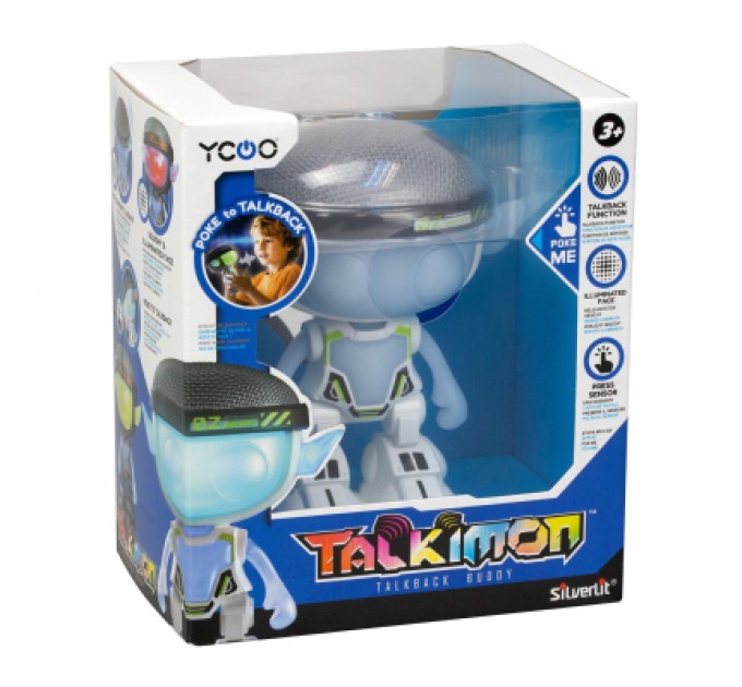 Silverlit Інтерактивна іграшка Silverlit TALKIMON білий (88495)