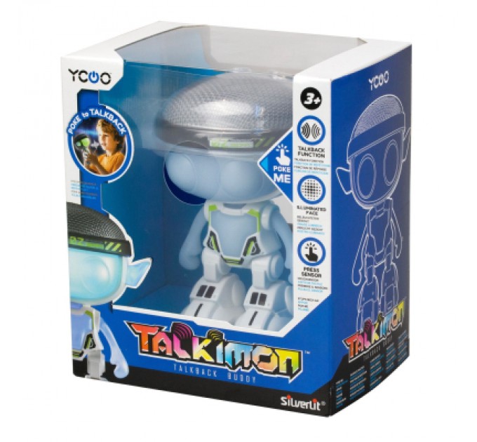 Silverlit Інтерактивна іграшка Silverlit TALKIMON білий (88495)