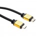 Vinga Кабель мультимедійний HDMI to HDMI 1.8 m metal V2.0 Vinga (VCPDCHDMI2VMM1.8BK)
