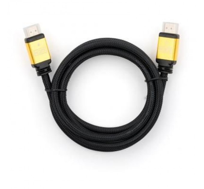 Vinga Кабель мультимедійний HDMI to HDMI 1.8 m metal V2.0 Vinga (VCPDCHDMI2VMM1.8BK)