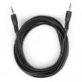 Vinga Кабель мультимедійний Jack 3.5mm 5 m MM 3С Vinga (VCPDCJ35MM5BK)