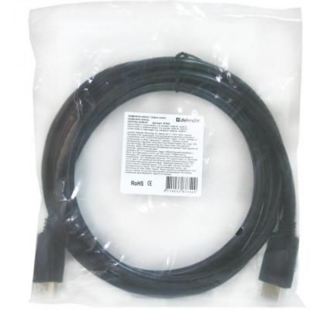 Defender Кабель мультимедійний HDMI to HDMI 5.0m HDMI-17 v1.4 Defender (87353)