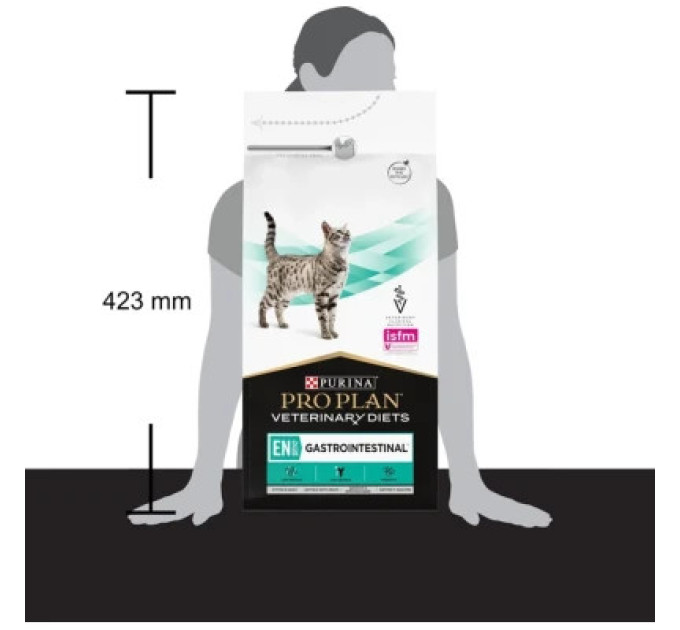 Purina Pro Plan Veterinary Diets Сухий корм для кішок Purina Pro Plan Veterinary Diets EN з хворобами шлунково-кишкового тракту 1.5 кг (7613035160682)