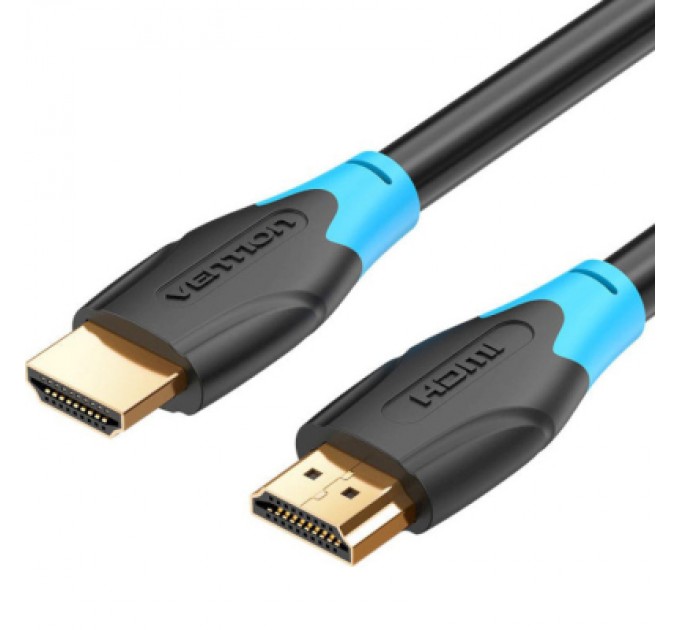 Vention Кабель мультимедійний HDMI to HDMI 5.0m V2.0 4K 60Hz PVC Vention (AACBJ)