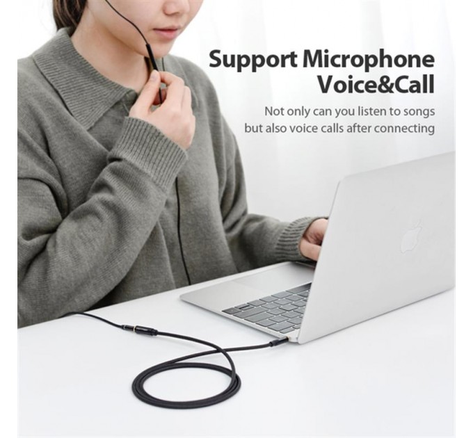 Vention Кабель Vention 3.5 мм - 3.5 мм (M/F), 3 м, Black (BHBBI)