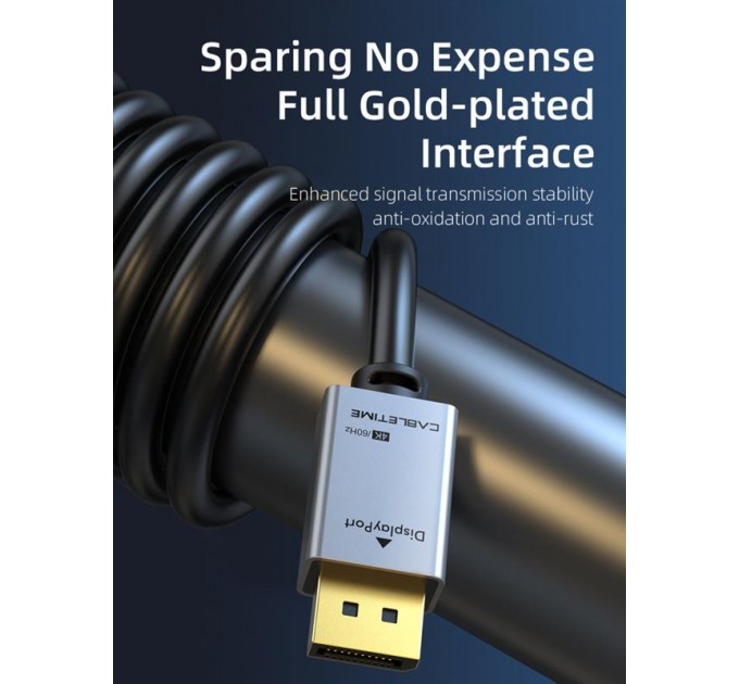 Cabletime Кабель Cabletime DisplayPort - DisplayPort (M/M), 1.8 м (CD20K)