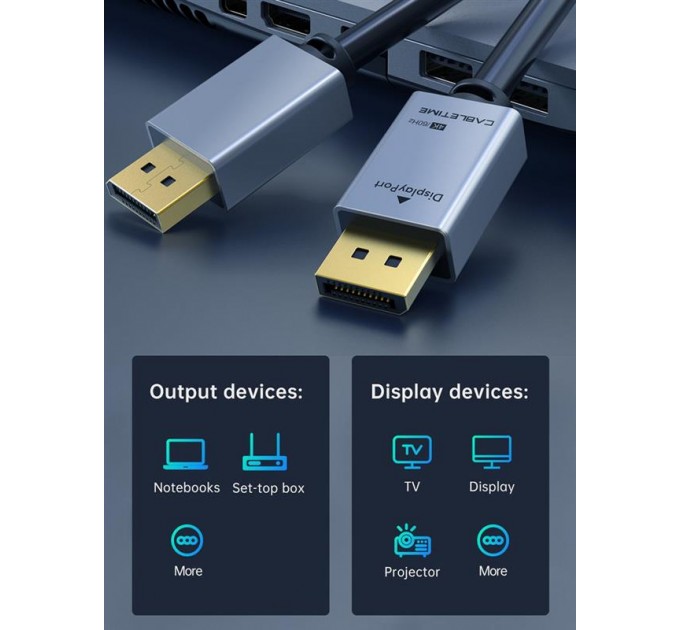 Cabletime Кабель Cabletime DisplayPort - DisplayPort (M/M), 1.8 м (CD20K)