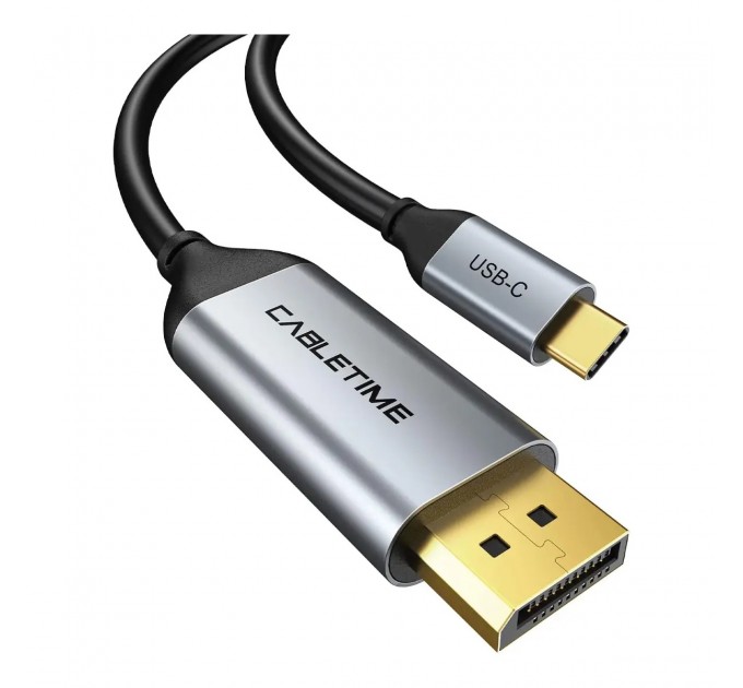 Cabletime Кабель Cabletime DisplayPort - USB Type-C (M/M), 1 м (CC20H)