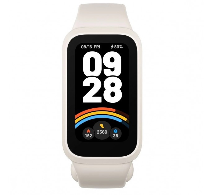 Xiaomi Фiтнес-браслет Xiaomi Mi Smart Band 9 Active Beige White (BHR9441GL)