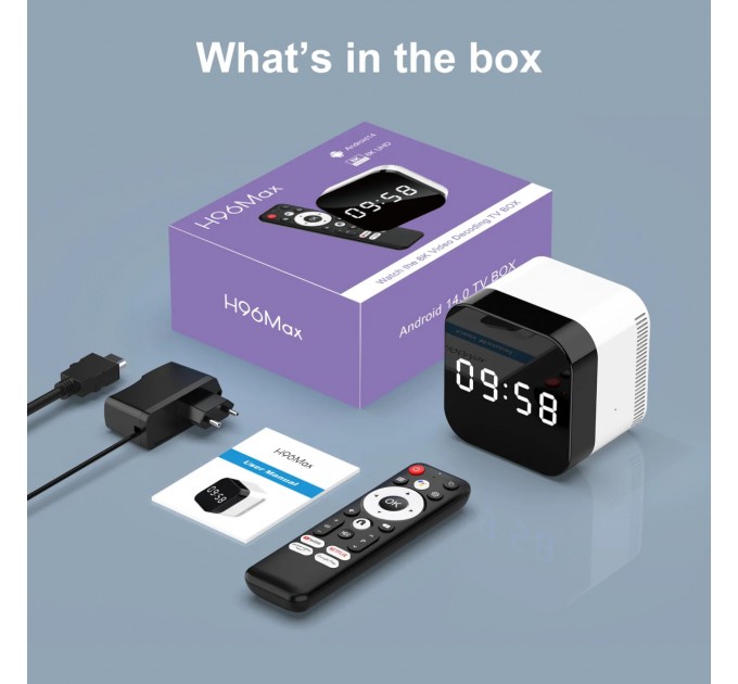 H96 HD медіаплеєр H96 Max H728 4/32 GB