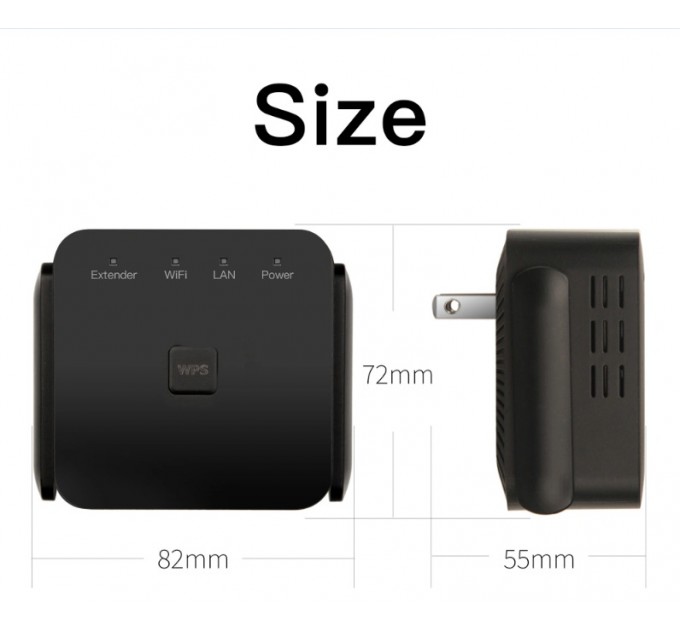 Fenvi Точка доступу Fenvi Pro 300M Wi-Fi Repeater 2.4Ghz Network Expander