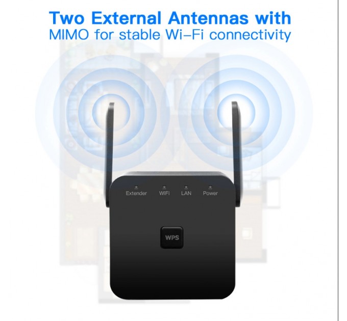 Fenvi Точка доступу Fenvi Pro 300M Wi-Fi Repeater 2.4Ghz Network Expander