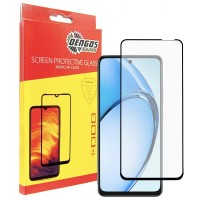 Скло захисне Dengos Full Glue OPPO A20 Black (TGFG-404)