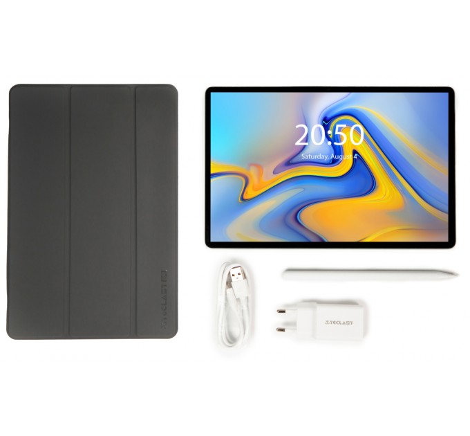 Teclast Планшет Teclast M50 8/128GB 4G Dual Sim Aqua Blue (M5H5CS/TL-112841) з чохлом та стілусом