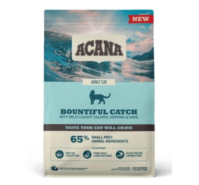 ACANA Сухий корм для кішок ACANA Bountiful Catch 1.8 кг (0064992714437)