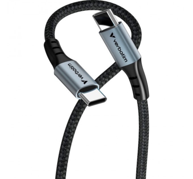 Verbatim Дата кабель USB-C to USB-C 1.2m 100W black Verbatim (31846)