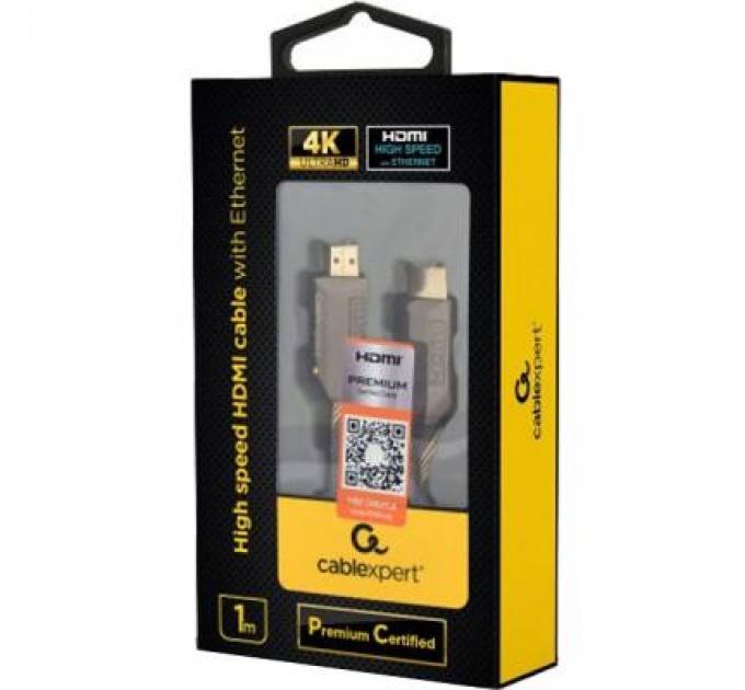 Cablexpert Кабель мультимедійний HDMI to HDMI 5.0m V2.0b Cablexpert (CCBP-HDMIPCC-5M)
