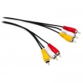 Vinga Кабель мультимедійний 3RCA to 3RCA 1.8m Vinga (VCP3RCA1.8)