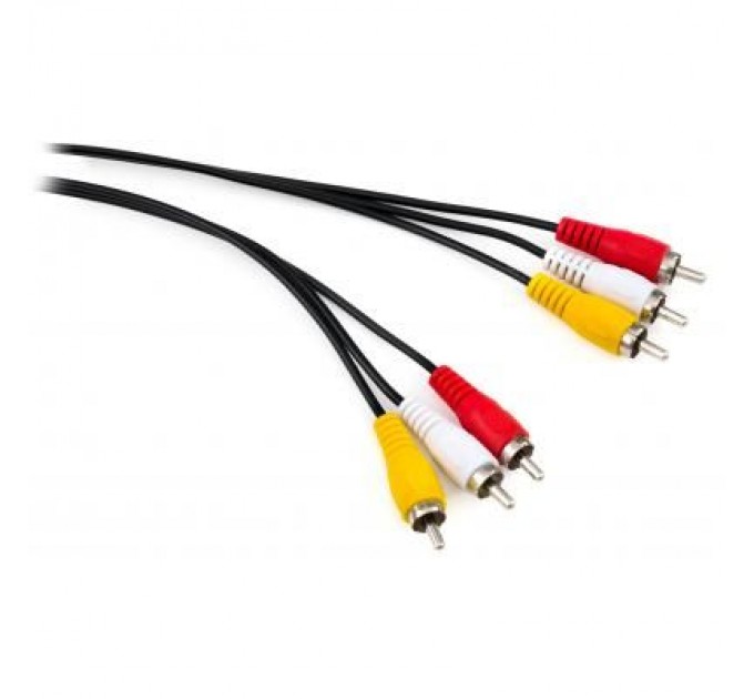 Vinga Кабель мультимедійний 3RCA to 3RCA 1.8m Vinga (VCP3RCA1.8)