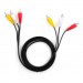 Vinga Кабель мультимедійний 3RCA to 3RCA 1.8m Vinga (VCP3RCA1.8)