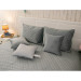 Руно Покривало Руно двостороннє декоративне Velour Dark Grey ромб 150х220 см (360.55_Dark Grey ромб)