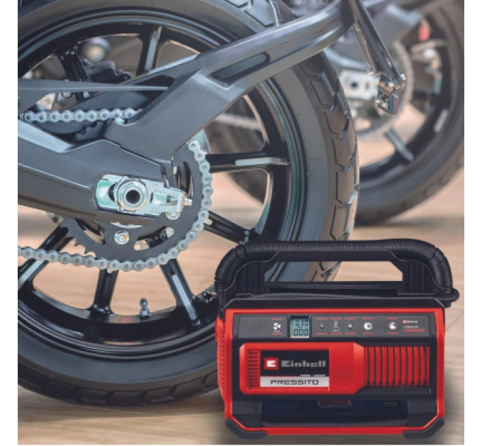 Einhell Автомобільний компресор Einhell PRESSITO 18/25, 18В PXC, 10.5бар, (без АКБ та ЗП) (4020420)