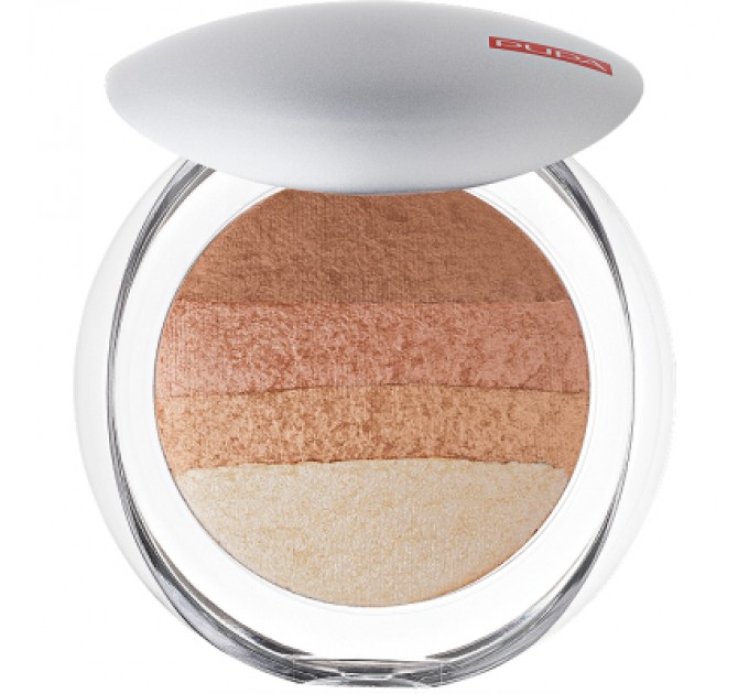 Pupa Пудра для обличчя Pupa Luminys Baked All Over 05 - Gold Stripes (8011607249831)